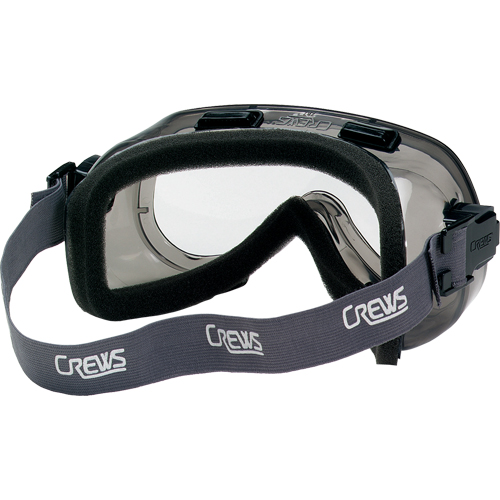 Verdict&reg; Safety Goggles with Foam Lining, Clear Lens, Anti-Scratch, Indirect Vent Superchem Industries