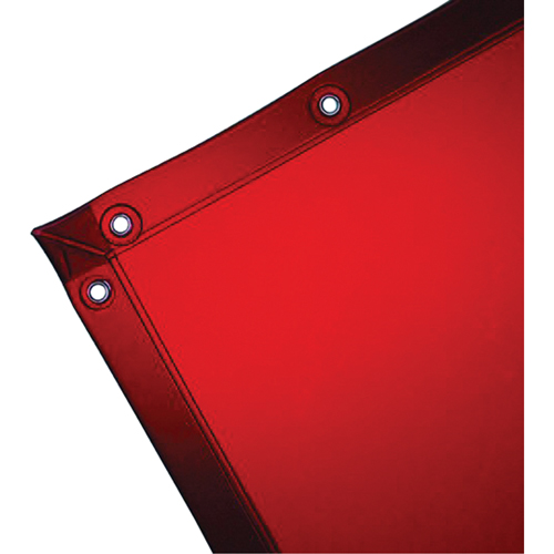 Rideau pour soudure, 72" x 72", Orange Superchem Industries