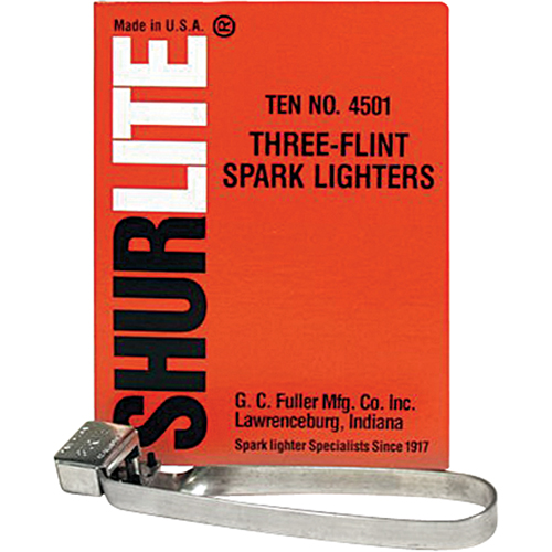 Three-Flint Lighters Superchem Industries
