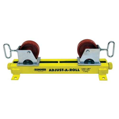 Adjust-A-Rolls&reg; Stand, 1000 lbs. Load Capacity, 36" Pipe Capacity Superchem Industries