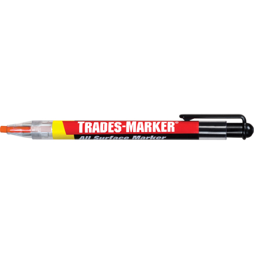 Marqueurs tout usage Trades Marker, Orange Superchem Industries