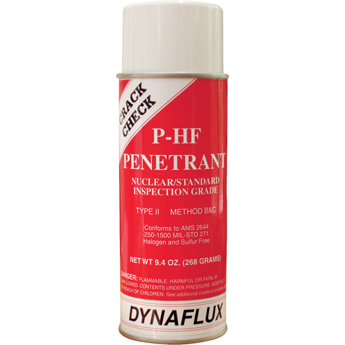 NDT Spray - Visible Dye Penetrant System, Aerosol Can Superchem Industries