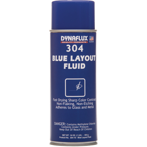 Layout Fluid, Blue, Aerosol Superchem Industries