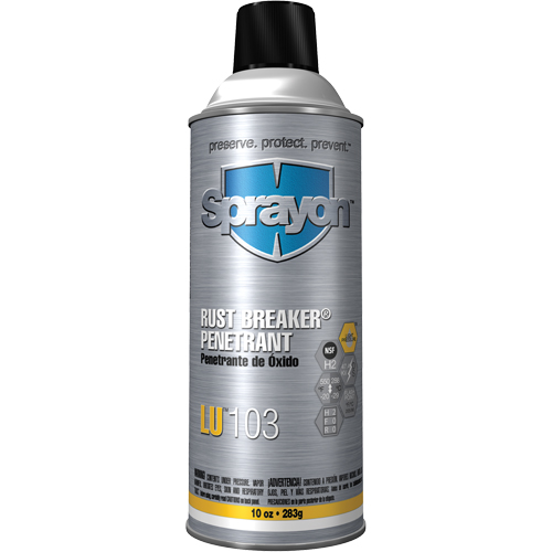 P&eacute;n&eacute;trant Rust Breaker LU103, Canette a&eacute;rosol, 16 oz Superchem Industries