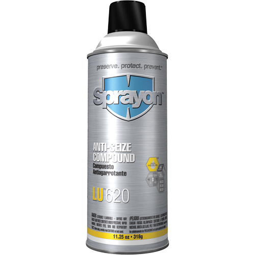 LU620 Anti-Seize Compound, 454 g, Aerosol Can, 2200°F (1204°C) Max. Temp Superchem Industries
