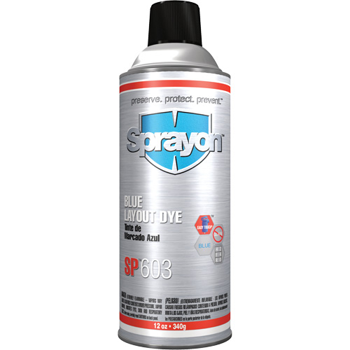 SP603 Blue Layout Dye, Blue, Can Superchem Industries
