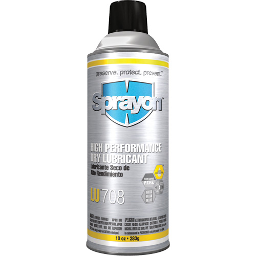LU708 High Performance Dry Lubricant, Aerosol Can Superchem Industries