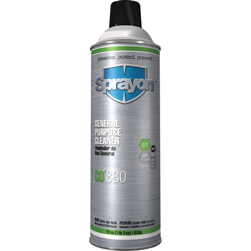 Nettoyant d'usage g&eacute;n&eacute;ral CD880, Canette a&eacute;rosol Superchem Industries