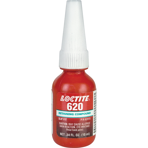 Compos&eacute; de retenue 620 haute temp&eacute;rature, 10 ml, Bouteille, Vert Superchem Industries
