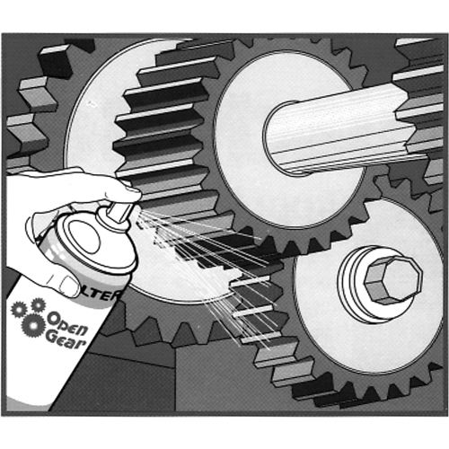 Lubrifiant OPEN GEAR, Canette a&eacute;rosol Superchem Industries