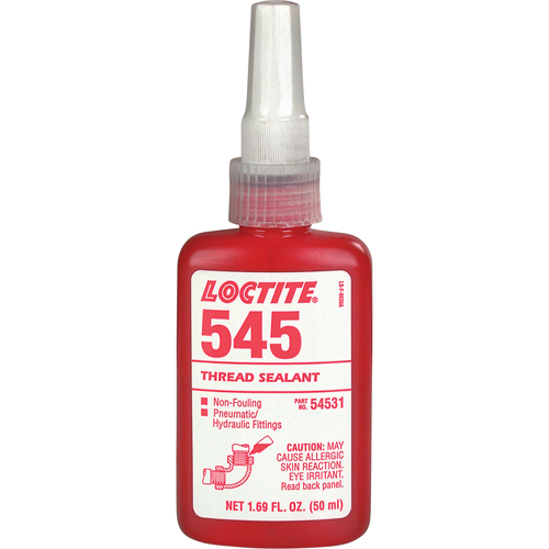 Scellant &agrave; filets 545 hydraulique/pneumatique, Bouteille, 50 ml, -54° C - 149° C/-65° F - 300° F Superchem Industries