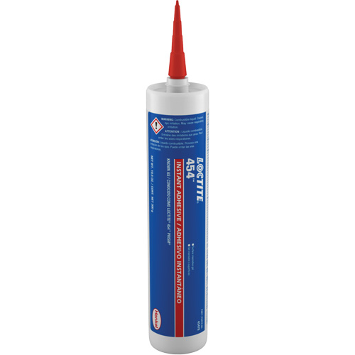 Gel 454 pour toute surface, Transparent, Cartouche, 10,58 oz Superchem Industries