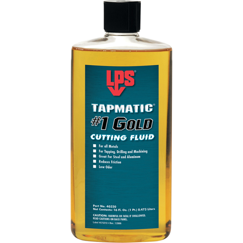 Liquides de coupe # 1 Gold de Tapmatic, 16 oz liq. Superchem Industries