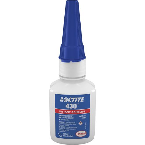Adh&eacute;sif Super Bonder 422, Transparent, Bouteille, 1 liq. oz. Superchem Industries