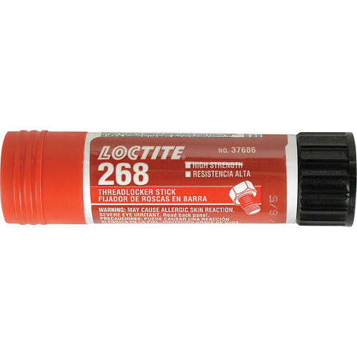 Quickstix Threadlocker 268 , Red, High, 19 g, Stick Superchem Industries