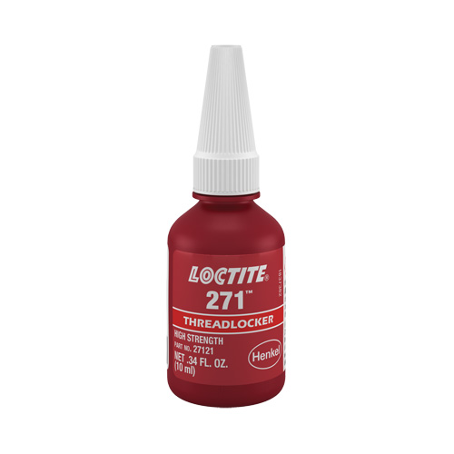 Compos&eacute; de blocage 271, Rouge, &eacute;lev&eacute;, 10 ml, Bouteille Superchem Industries