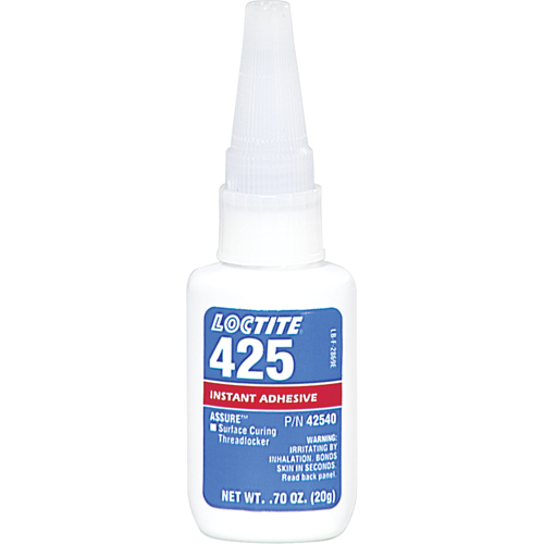 Compos&eacute; de blocage &agrave; s&eacute;chage superficiel Assure 425, Bleu, Moyen, 20 g, Bouteille Superchem Industries