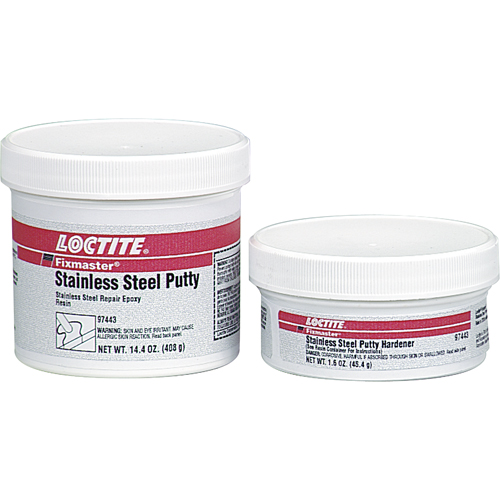Fixmaster Stainless Steel Putty, 680 g., Kit, Grey Superchem Industries