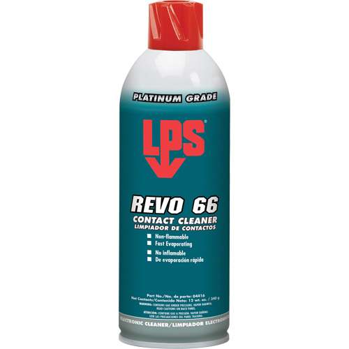 Nettoyant pour contacts Revo 66, Canette a&eacute;rosol Superchem Industries