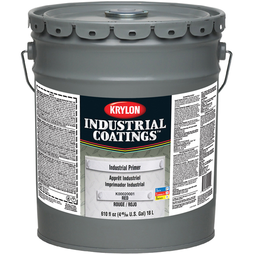 Industrial Primer, 18.9 L, Pail, Red Oxide Superchem Industries