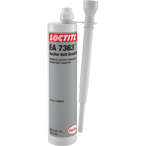 Coulis pour boulon d'ancrage EA 7363 Fixmaster HP, Cartouche Superchem Industries