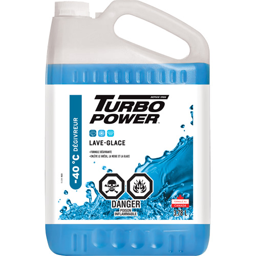 Turbo Power&reg; All-Season Windshield Washer Fluid, Jug, 3.78 L Superchem Industries
