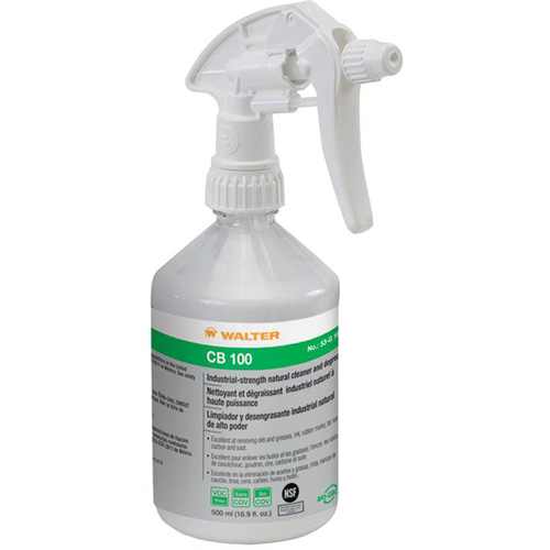 Solvant naturel &agrave; base d'eau CB 100, Bouteille &agrave; g&acirc;chette Superchem Industries