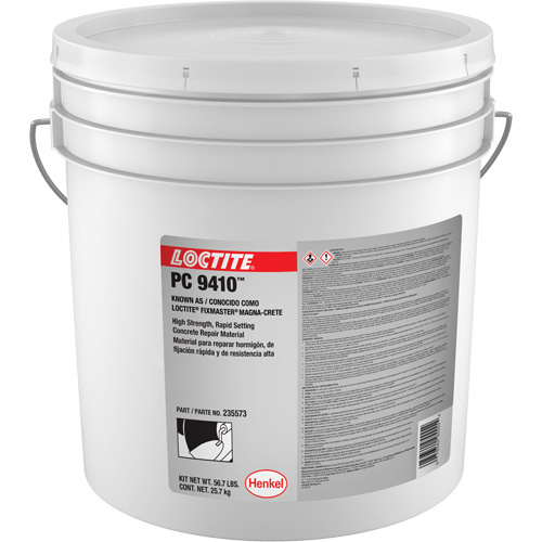 Produit de r&eacute;paration du b&eacute;ton Magna-Crete Fixmaster, Trousse, Gris Superchem Industries