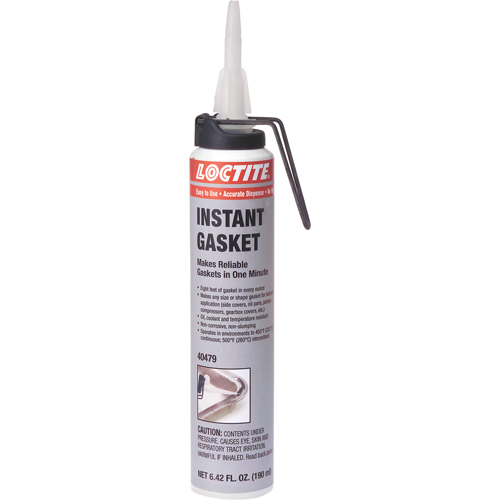 Scellant &agrave; joints Instant Gasket, Cartouche, Noir Superchem Industries