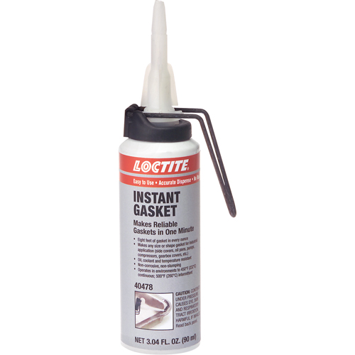 Scellant &agrave; joints Instant Gasket, Cartouche, Noir Superchem Industries
