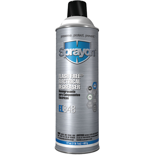 EL848 Flash Free&reg; Electrical Degreaser, Aerosol Can Superchem Industries