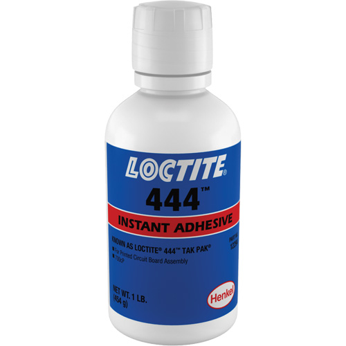 444 TAK PAK&reg; Adhesive, Clear, Bottle, 1 lbs. Superchem Industries