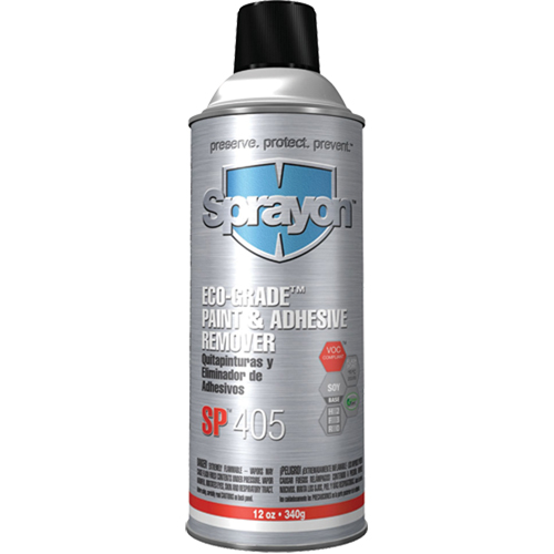 D&eacute;capant pour peinture et adh&eacute;sif &eacute;cologique SP405, 12 oz, Canette a&eacute;rosol Superchem Industries