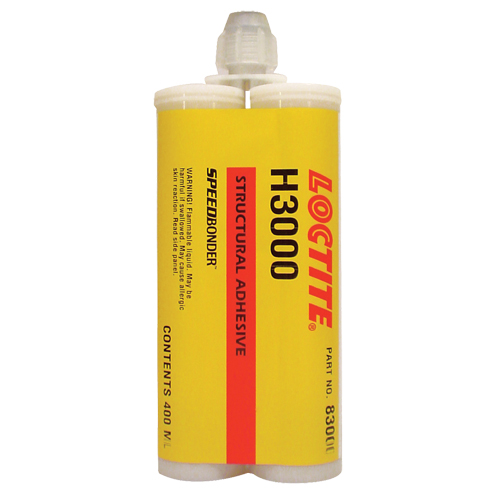 H3000 General Purpose Structural Adhesives, Two-Part, Dual Cartridge, 400 ml, Cream Superchem Industries