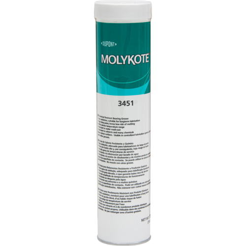 Molykote 3451 Bearing Grease, 550 g, Cartridge Superchem Industries