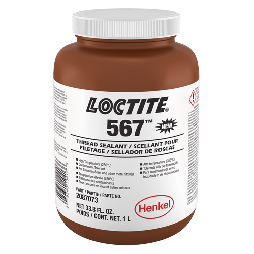 Scellant &agrave; filet haute temp&eacute;rature 567, Bouteille, 1 L,  Superchem Industries