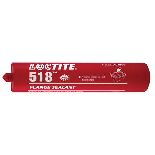 518 Flange Sealant, Cartridge, Red Superchem Industries