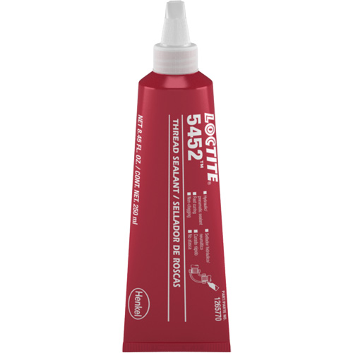 5452 Thread Sealant, Tube, 250 ml, -54° C - 149° C/-65° F - 300° F Superchem Industries