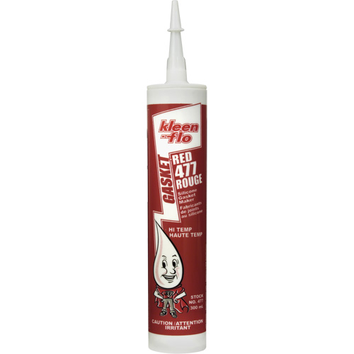 Hi-Temp Silicone Gasket Maker, Cartridge, Red Superchem Industries