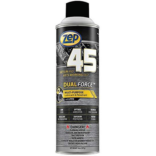 45 Dual Force Lubricant, Aerosol Can Superchem Industries