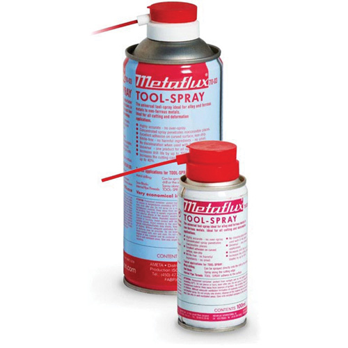 Fluide &agrave; vaporiser pour les outils Metaflux, Canette a&eacute;rosol Superchem Industries