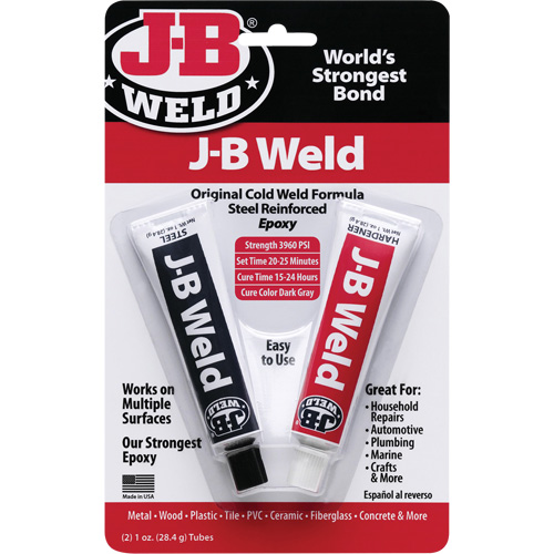 Epoxy, Two-Part, Tube, 2 oz., Grey Superchem Industries