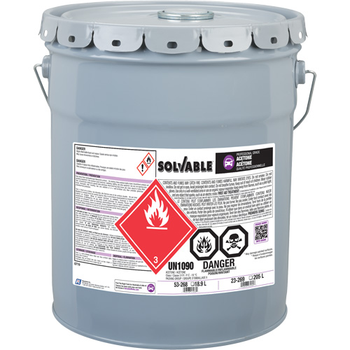 Liquid Acetone, 18.9 L Superchem Industries