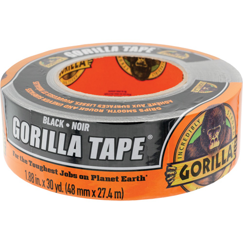 Duct Tape, 17 mils, Black, 48 mm (2") x 27.43 m (90') Superchem Industries