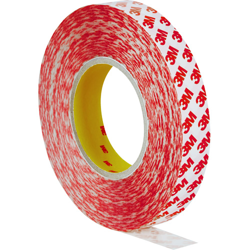 Ruban adh&eacute;sif double face, Polyester, 25 mm (0,98") la x 50 m (164') lo, 8 mils &eacute;pais Superchem Industries