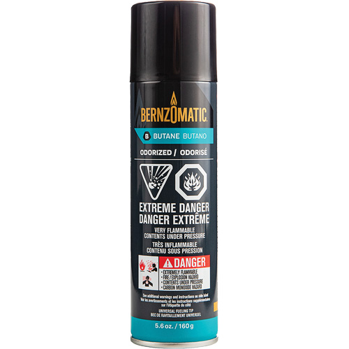 5.6-oz. Disposable Gas Cylinder, Butane Superchem Industries