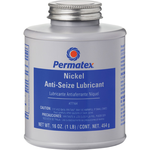 Nickel Anti-Seize Lubricant, Brush Top Can, 2400°F (1316°C) Max. Temp. Superchem Industries