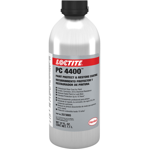 PC 4400 Paint Protect & Restore Coating, 1.1 L, Aerosol Can, Clear Superchem Industries