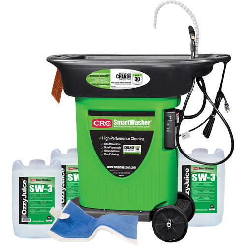 SmartWasher SW-323 Mobile Parts Washer Kit Superchem Industries
