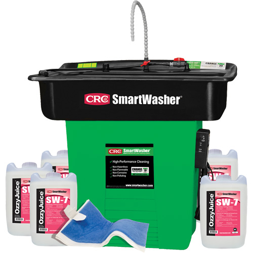 Trousse de bassin de nettoyage de pi&egrave;ces Supersink SmartWasher SW-728 Superchem Industries